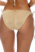 Luli Fama Luli Lux WAVY RUCHED BACK FULL TIE SIDE BOTTOM